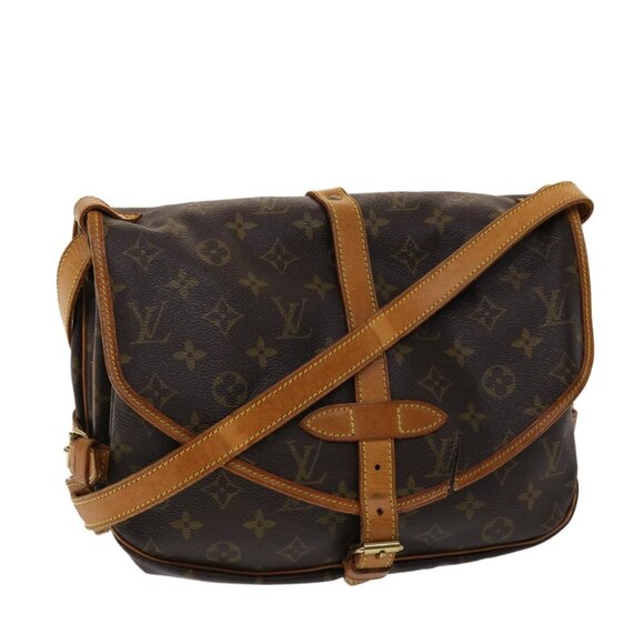 LOUIS VUITTON Monogram Saumur 30 Shoulder Bag - Picture 2 of 16